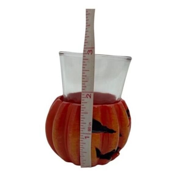 Halloween Pumpkin Jack‎ O’Lantern Shooter Shot Glass Fall 2oz Horror Bar Party - Picture 7 of 7